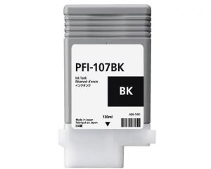 Canon PFI-107BK (6705B001) Ink Cartridge, Black (SPEC)