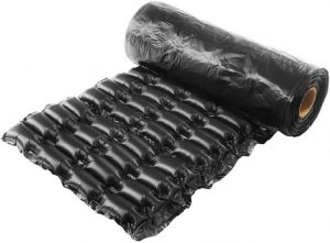 Bublaki B4025 Air film roll, four rows 40 x 25 cm, 300 m, Black