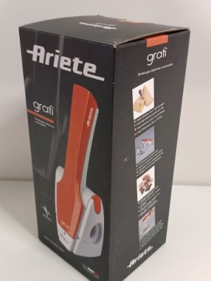 Ecost Customer Return, Ariete 447 electric grater Orange, White Ecost Customer Return, Ariete 447 electric grater Orange, White