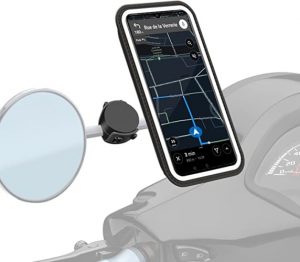Ecost Customer Return Shapeheart Magnetic Mobile Phone Holder Motorcycle for Rear View Mirror Uni