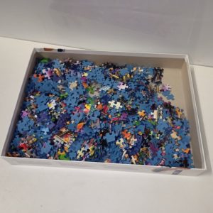 Ecost Customer Return Ravensburger Puzzle 17083 - Gelini at Times Square - 1000-piece puzzle for adu