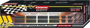 Ecost Customer Return Carrera 61614 GO!!! and Digital 143 Extension Set 3 Add On Parts Includes Stra