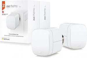 Ecost prekė po grąžinimo Eve Thermo, 2x smart radiator thermostat, Bluetooth, white