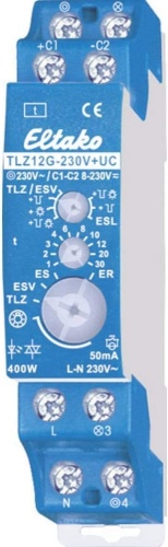 Ecost customer return Eltako 23100831 Stair Light Timer Switch Top Hat Rail 230 V