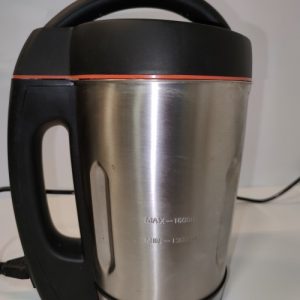 Ecost Customer Return, Domo DO498BL Soup Cooker, Stainless Metal, 1.6 Litres, Black Ecost Customer Return, Domo DO498BL Soup Cooker, Stainless Metal, 1.6 Litres, Black