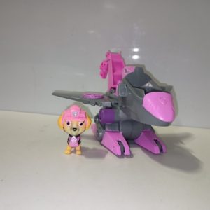 Ecost Customer Return PAW Patrol Dino Rescue Skye’s Basic Vehicle with Pull-Back Mechanism, includin