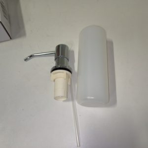 Ecost customer return Hydroland Built In Soap Dispenser 400 ml Wash Basin Lotion Dispenser Ecost customer return Hydroland Built In Soap Dispenser 400 ml Wash Basin Lotion Dispenser