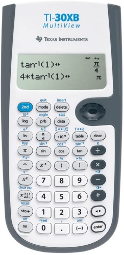Ecost Customer Return Texas Instruments TI-30XB MultiView Schulrechner (bis zu 4-zeiliges Display