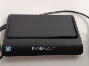 Ecost Customer Return Reiner SCT cyberJack RFID Basis nPA Smart Card Reader eID BSI-Certified wit