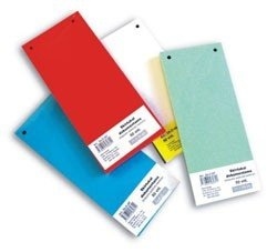 Divider SMLT cardboard 11x23,5cm 50pcs. orange