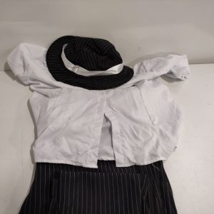 Ecost Customer Return Fun shack black gangster bride costume women, 20s mafia costume, carnival cost