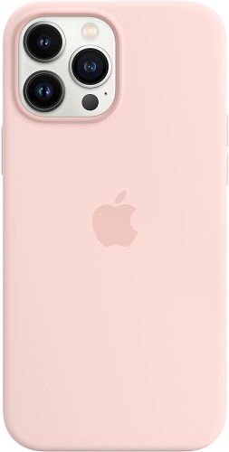 Ecost Customer Return Apple Silicon Case with Magsafe (for iPhone 13 Pro Max) - Kalkrosa