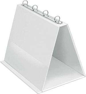 Ecost Customer Return Veloflex 4101090 Table Flip Chart A4 Presentation Flip Chart Stand Ring Bin