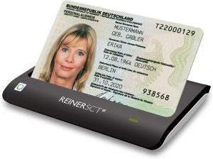 Ecost Customer Return Reiner SCT cyberJack RFID Basis nPA Smart Card Reader eID BSI-Certified wit
