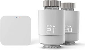 Ecost prekė po grąžinimo Hama Smart radiator thermostat, starter set 2 pcs with hub (heating control