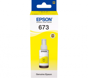 Epson 673Y (C13T67344A) Ink Refill Bottle, Yellow