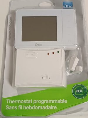 Ecost prekė po grąžinimo Otio-Thermostat programmable sans fil blanc - Otio Ecost prekė po grąžinimo Otio-Thermostat programmable sans fil blanc - Otio