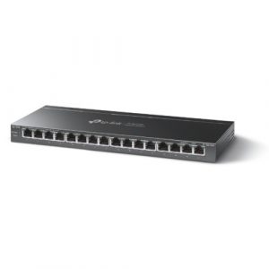 TP-Link TL-SG116P 16-Port Gigabit Desktop Switch with 16-Port PoE+ TP-Link TL-SG116P 16-Port Gigabit Desktop Switch with 16-Port PoE+