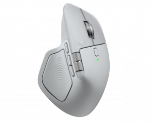 Logitech MX Master 4 Wireless Mouse RF Wireless + Bluetooth, 8000 DPI, Pale Grey