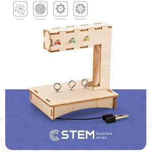 Wooden Assembly Kit Traffic Lights, STEM Educational Toy | NV822881