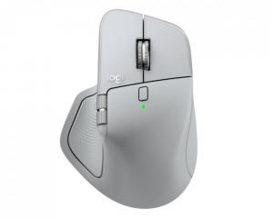 Logitech MX Master 4 Wireless Mouse RF Wireless + Bluetooth, 8000 DPI, Pale Grey