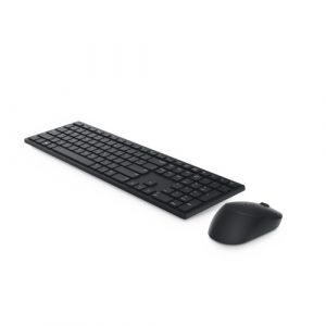 Dell Pro KM5221W Wireless Keyboard and Mouse, RF Wireless, US Int, Black Dell Pro KM5221W Wireless Keyboard and Mouse, RF Wireless, US Int, Black