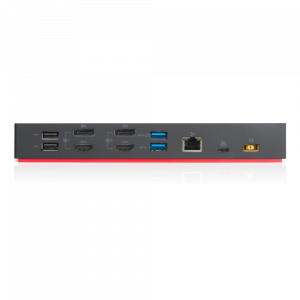 Lenovo ThinkPad 40AF0135EU Hybrid USB-C/USB-A Docking Station, Wired, Black Lenovo ThinkPad 40AF0135EU Hybrid USB-C/USB-A Docking Station, Wired, Black
