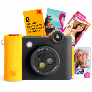 Kodak SMILE+ Instant Print Camera, 2x3'', Black Kodak SMILE+ Instant Print Camera, 2x3'', Black