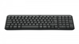 Logitech K250 Compact Wireless Keyboard, Bluetooth, US Int, Graphite