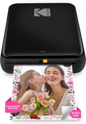 Kodak STEP Instant Mobile Photo printer Colour ZINK 2x3'' 1 ppm, Bluetooth, Black Kodak STEP Instant Mobile Photo printer Colour ZINK 2x3'' 1 ppm, Bluetooth, Black