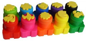 Colorino Kids Finger paints 10 colours Colorino Kids Finger paints 10 colours