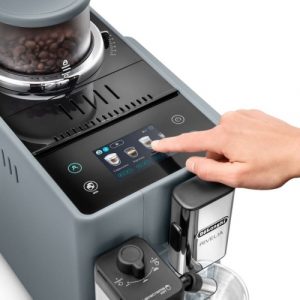 DeLonghi Rivelia (EXAM440.55.G) Coffee Machine, Pebble Grey DeLonghi Rivelia (EXAM440.55.G) Coffee Machine, Pebble Grey