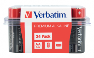 Verbatim 49505 Alkaline Batteries AA LR6 (24 pcs/Pack) Verbatim 49505 Alkaline Batteries AA LR6 (24 pcs/Pack)