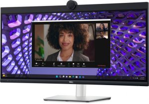 Dell Pro 34 Plus P3424WEB Monitor 34.1'' IPS WQHD 3440x1440 8 ms 300 cd/m2 60 Hz, Silver/Black