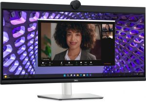 Dell Pro 34 Plus P3424WEB Monitor 34.1'' IPS WQHD 3440x1440 8 ms 300 cd/m2 60 Hz, Silver/Black