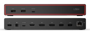 Lenovo ThinkPad USB4 Dock 5000 (40BF0100EU) Docking station, Eclipse Black
