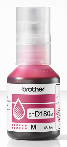 Brother BTD180M Ink Refill Bottle, Magenta Brother BTD180M Ink Refill Bottle, Magenta