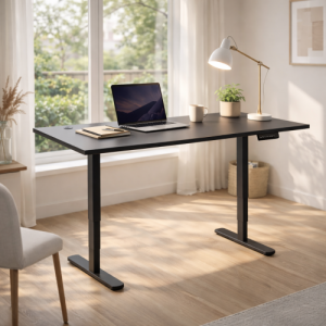 Adjustable Height Table Up Up Bjorn II Black, Table top L Black Adjustable Height Table Up Up Bjorn II Black, Table top L Black