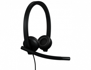Logitech H570e Stereo MS Teams Wired Headset USB-C, Black