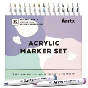 Acrylic Marker Pens ARRTX 30F, 30 Grey Colours | LC304752