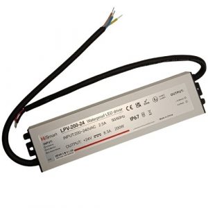 Power supply 24V, 8.3A, 200W, IP67 | LPV-200-24