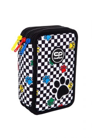 Triple decker pencil case with equipment CoolPack Jumper 3 Catch me