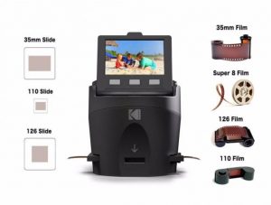 Kodak SCANZA Digital Film Scanner, Black Kodak SCANZA Digital Film Scanner, Black