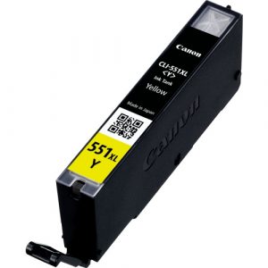 Canon CLI-551XL Y (6446B001) Ink Cartridge, Yellow Canon CLI-551XL Y (6446B001) Ink Cartridge, Yellow