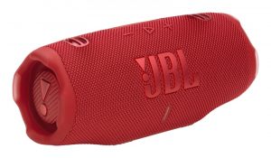 JBL Charge 6 Portable Speaker, Bluetooth, Red
