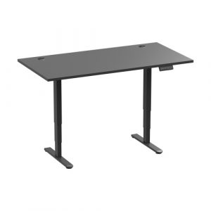 Adjustable Height Table Up Up Bjorn II Black, Table top L Black