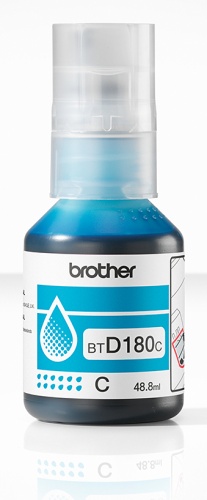 Brother BTD180C Ink Refill Bottle, Cyan Brother BTD180C Ink Refill Bottle, Cyan