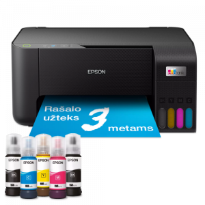 Epson EcoTank L3230 Printer Inkjet Colour MFP A4 33 ppm USB Epson EcoTank L3230 Printer Inkjet Colour MFP A4 33 ppm USB
