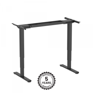Adjustable Height Table Frame Up Up Bjorn II, Black