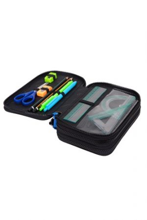 Triple decker pencil case with equipment CoolPack Jumper 3 Catch me Triple decker pencil case with equipment CoolPack Jumper 3 Catch me
